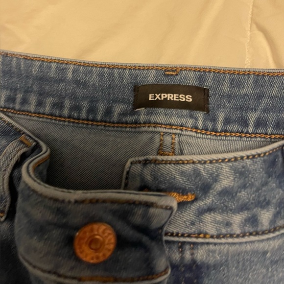 EXPRESS curvy slim super high rise jeans Size 12L - Picture 7 of 11